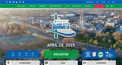 Desktop Screenshot of glasscitymarathon.org